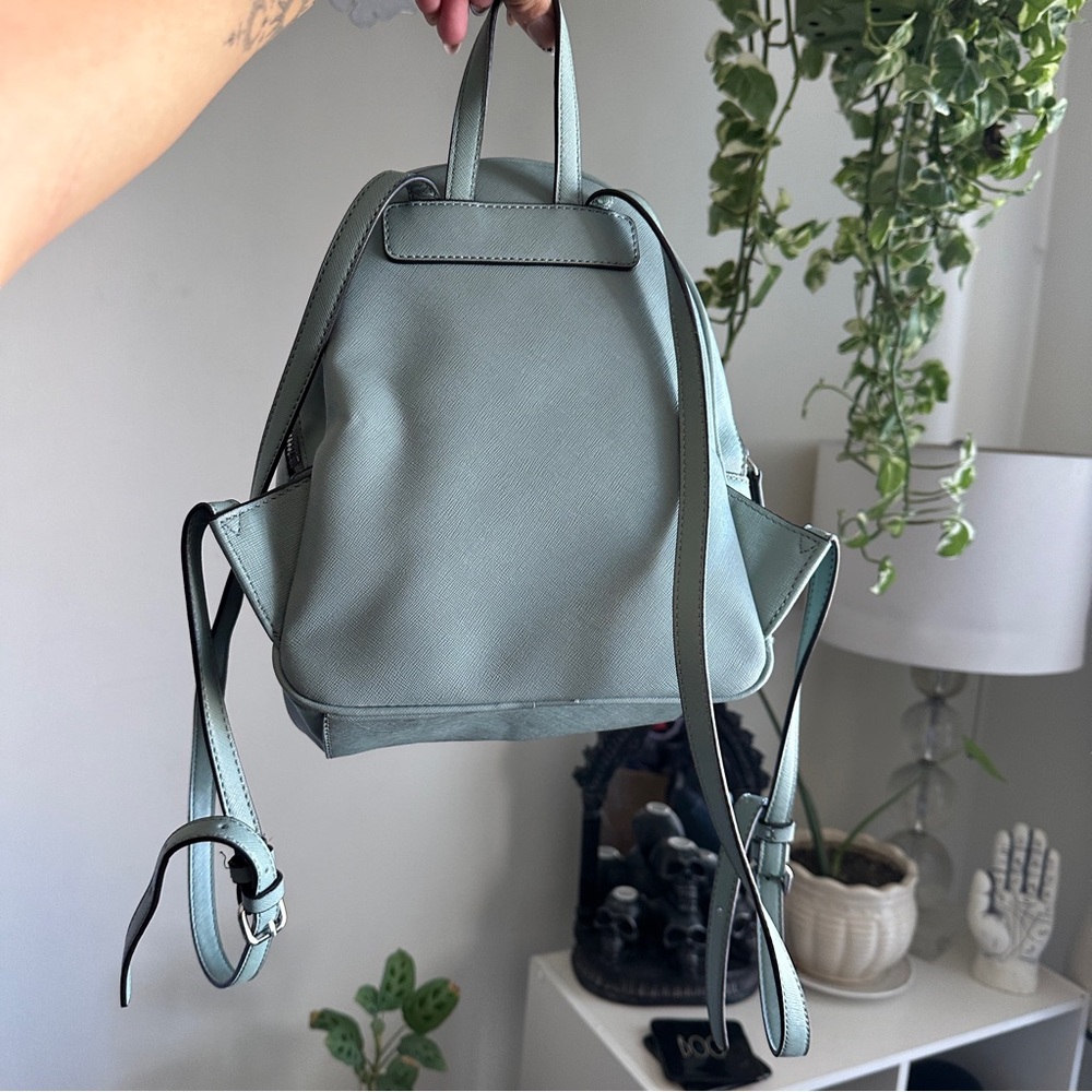 Guess Sage Green Mini Backpack - image 3